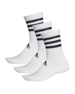 adidas Performance 3-Stripes Cushioned Crew Socks 3 Pairs 