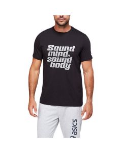 Asics 'Sound Mind Sound Body' T-Shirt M