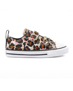 Converse Chuck Taylor All Star 8-Bit Animal Print Easy-On Low Top Inf
