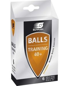 Sunflex Ping Pong Training Balls (6 Packs)