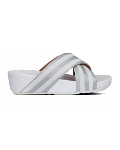 Fit Flop Metallic Stripe Platform Sandals W