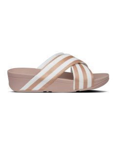 Fit Flop Metallic Stripe Platform Sandals W