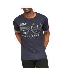 Crosshatch Hanover Camo Print T-Shirt M