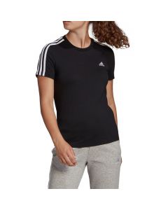 adidas Performance Essentials Loungewear Slim 3-Stripes T-Shirt W