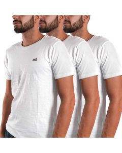 Crosshatch 3 Pack Carino T-Shirts M