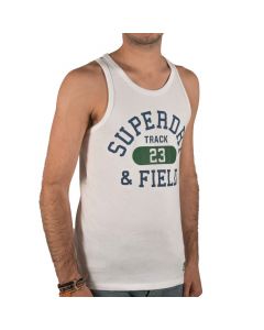 Superdry Track and Field Graphic Vest T-Shirt M 