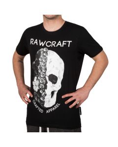 Rawcraft Hawtin Floral Skull T-Shirt M