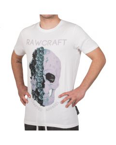 Rawcraft Hawtin Florarl Skull T-Shirt M