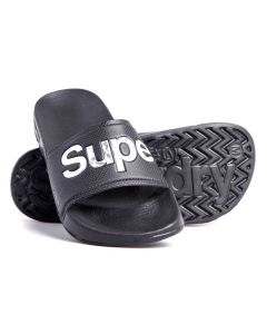 Superdry Holographic Infill Pool Sliders W